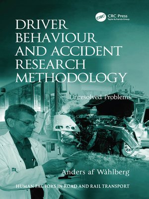 cover image of Driver Behaviour and Accident Research Methodology
